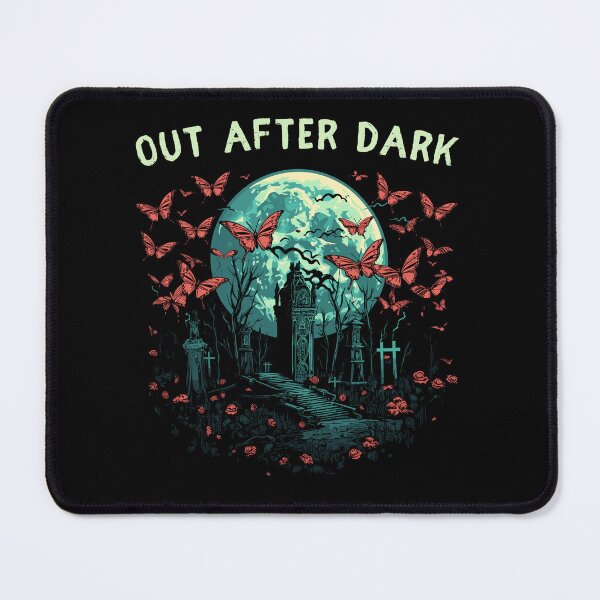 Item preview, Moth Over A Graveyard Out After Dark Gothic Styled designed and sold by CosyTeal.