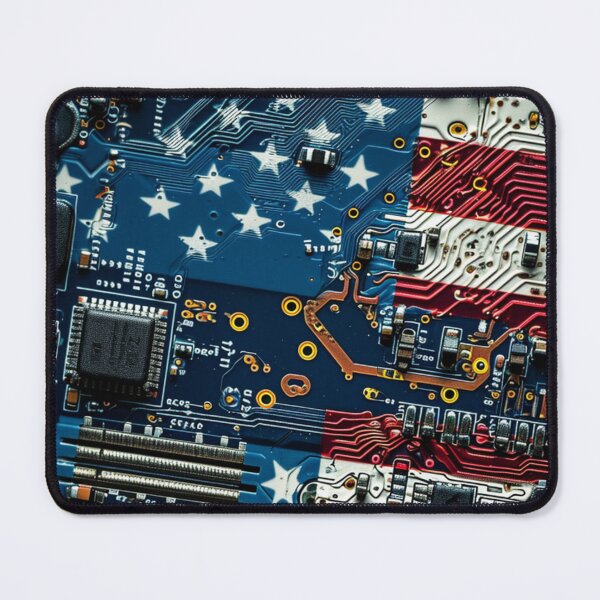 Item preview, Patriotic Tech Fusion - Circuit Board Flag Phone Case designed and sold by Nicholas Panek.