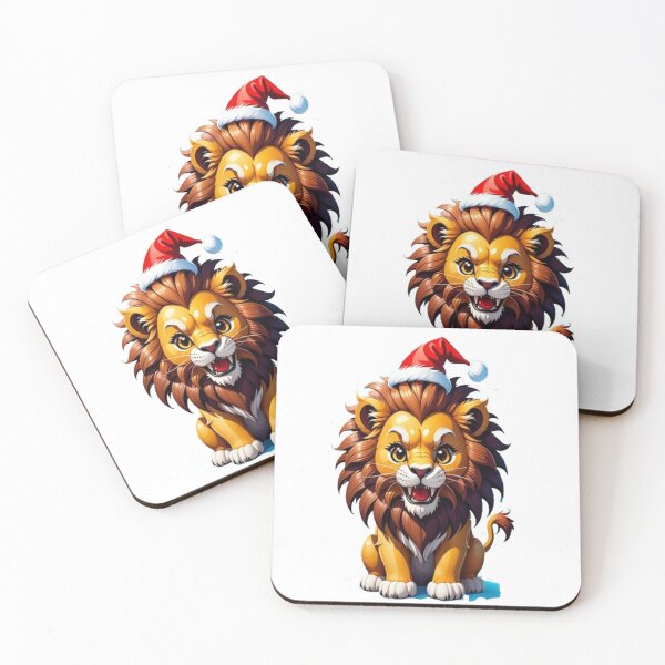 Item preview, Christmas Cute lion monster  designed and sold by Ella_Sketch.