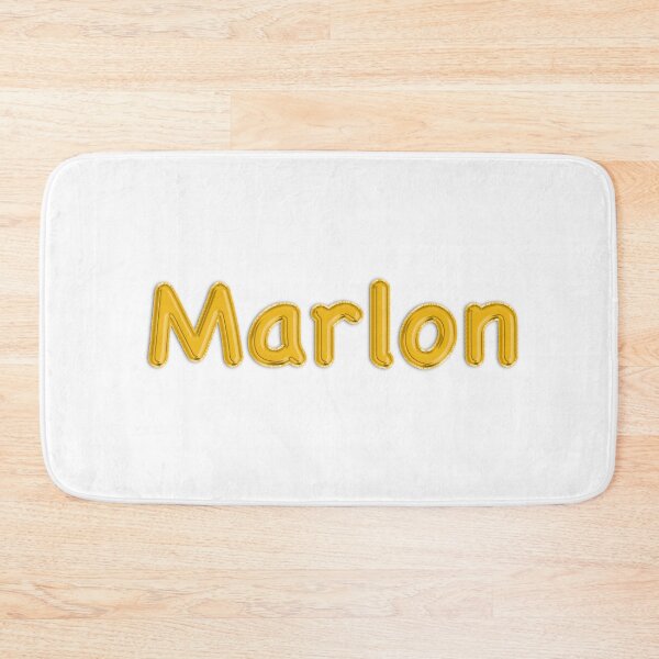 Item preview, Golden Balloon Marlon Name Label designed and sold by NormadWorld.
