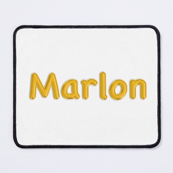 Item preview, Golden Balloon Marlon Name Label designed and sold by NormadWorld.