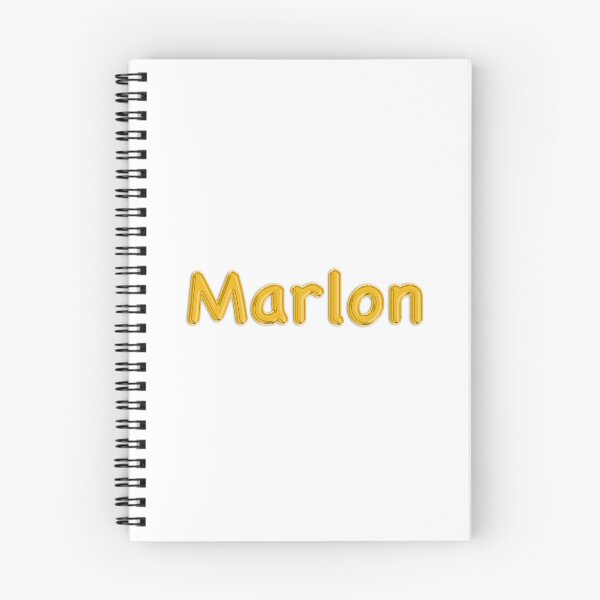Item preview, Golden Balloon Marlon Name Label designed and sold by NormadWorld.