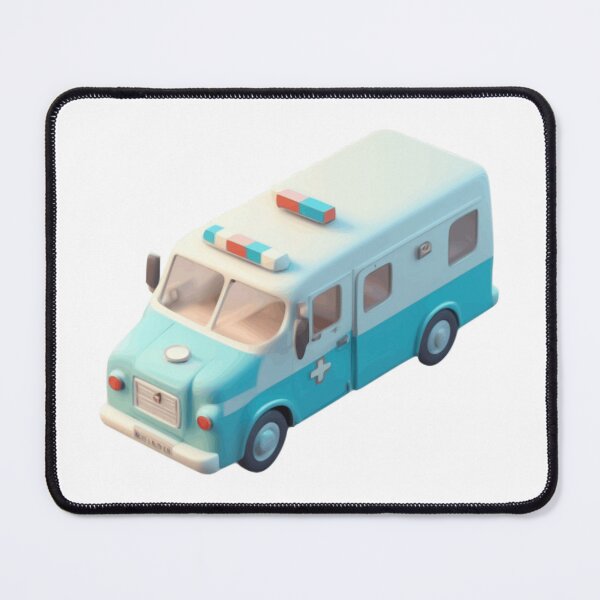 Item preview, Vintage looking ambulance designed and sold by amusingmed.