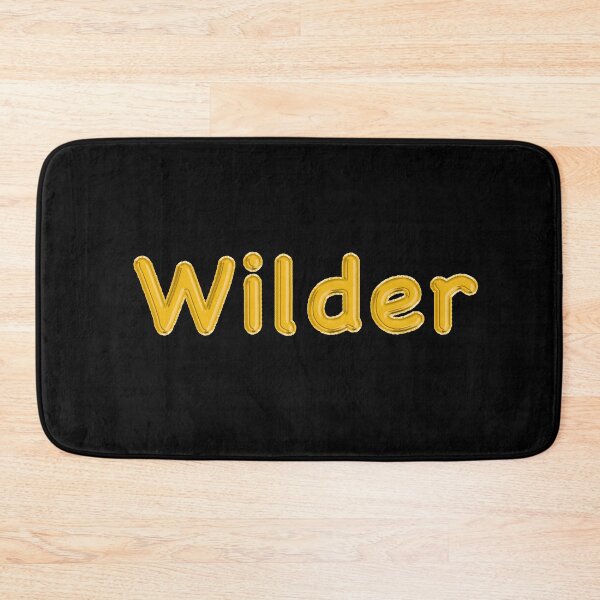 Item preview, Golden Balloon Wilder Name Label (Black) designed and sold by NormadWorld.