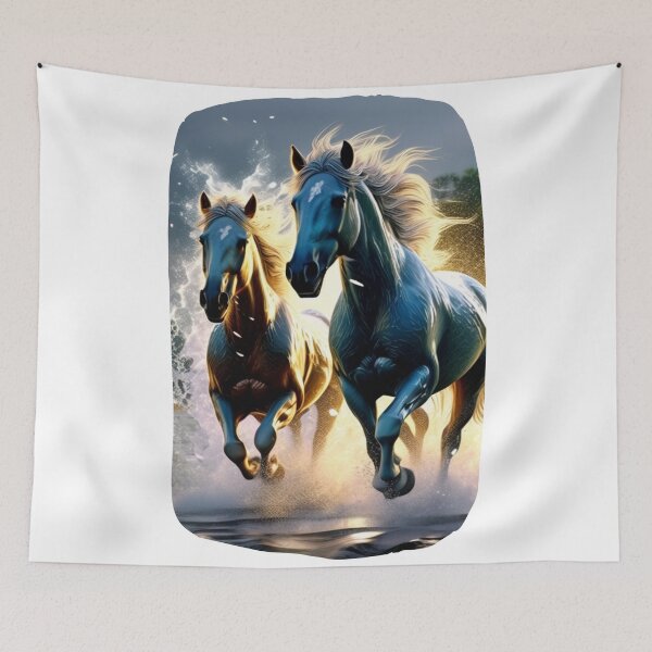 Artikelvorschau, Freiheits Galopp entworfen und verkauft von Toms Tee.
