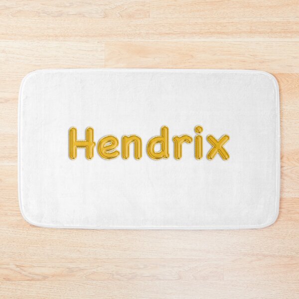 Item preview, Golden Balloon Hendrix Name Label designed and sold by NormadWorld.