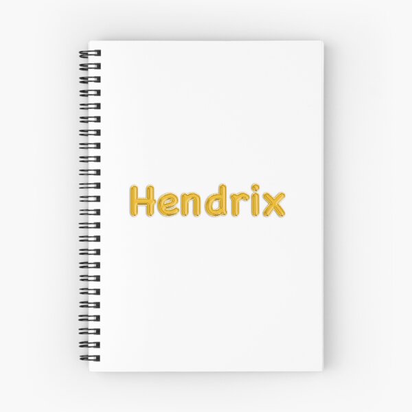 Item preview, Golden Balloon Hendrix Name Label  designed and sold by NormadWorld.