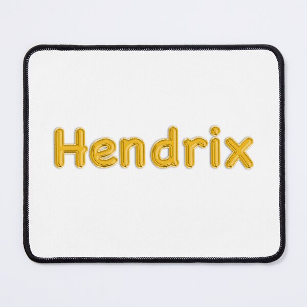 Item preview, Golden Balloon Hendrix Name Label  designed and sold by NormadWorld.