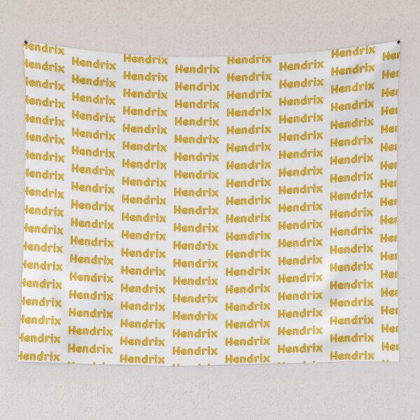Item preview, Golden Balloon Hendrix Name Label designed and sold by NormadWorld.
