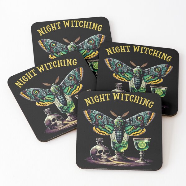Item preview, Moth With Potions Night Witching Gothic Styled designed and sold by CosyTeal.