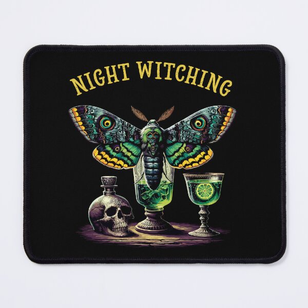 Item preview, Moth With Potions Night Witching Gothic Styled designed and sold by CosyTeal.