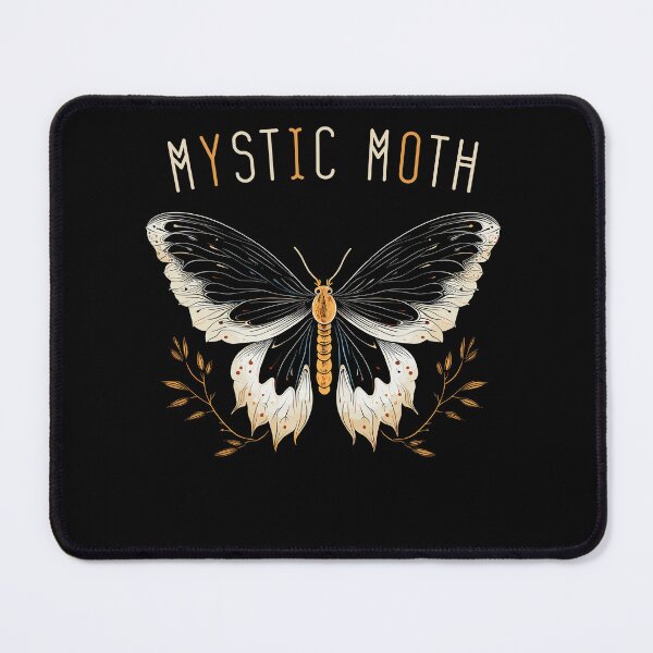 Item preview, Moth With Raven Feather Wings Mystic Moth Gothic Styled designed and sold by CosyTeal.
