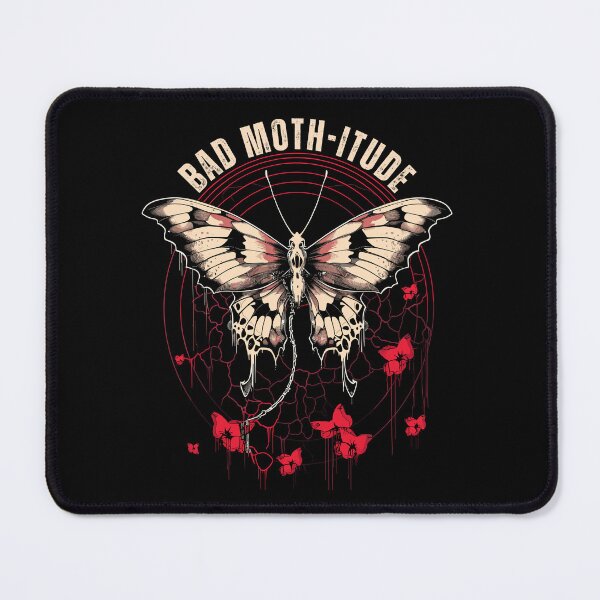Item preview, Moth With Ripped Wings Bad Moth Itude Gothic Styled designed and sold by CosyTeal.