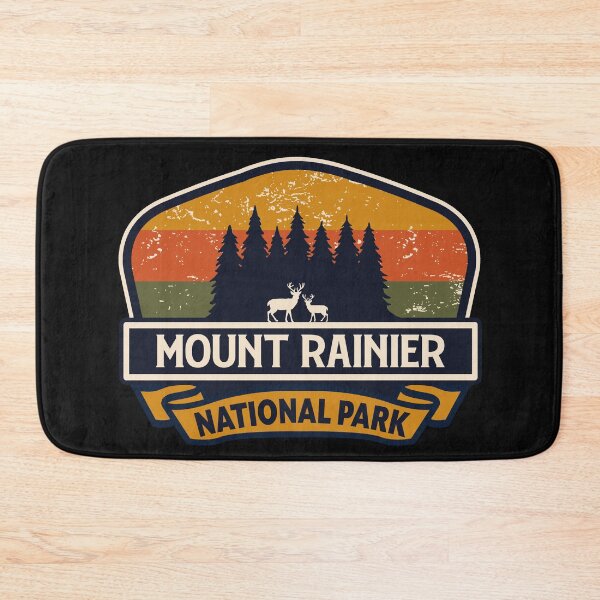 Item preview, Mount rainier National Park-Vintage designed and sold by Nature-spirit.