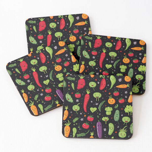 Item preview, eat your veggies pattern designed and sold by ptMaker.