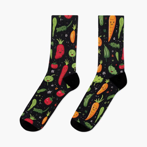 Item preview, eat your veggies pattern designed and sold by ptMaker.