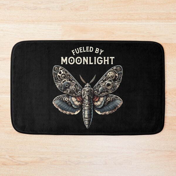 Item preview, Steampunk Moth Fueled By Moonlight Gothic Styled designed and sold by CosyTeal.