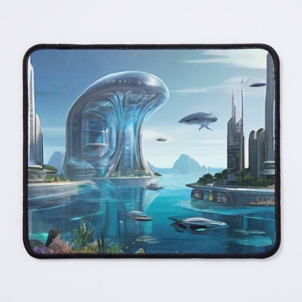 Item preview, Futuristic Skyline designed and sold by TrustMeBroInc.
