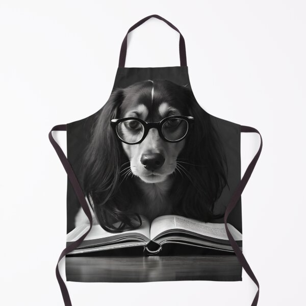 Item preview, Dachshund dog with glasses | Cute Dachshund dog | Dog Reader designed and sold by GemaDesings.
