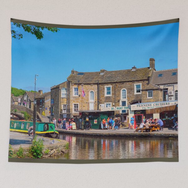 Item preview, Skipton Canal Basin designed and sold by Alisonchambers2.