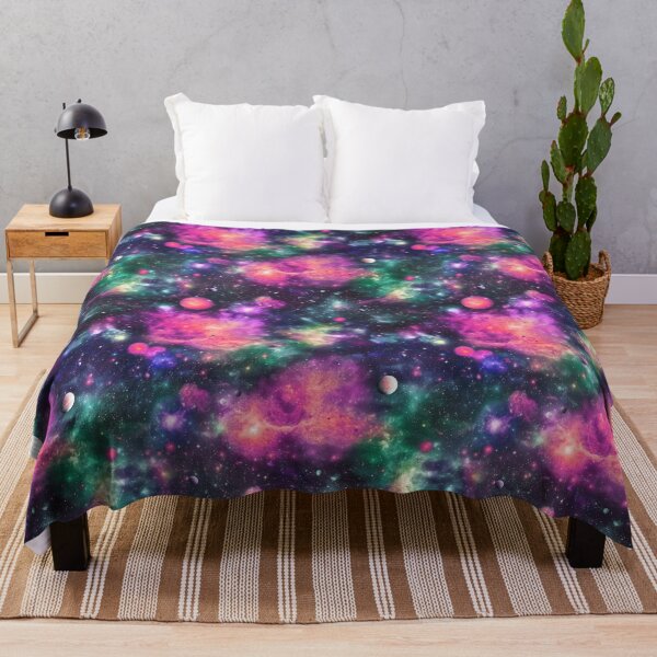Item preview, Universe pattern pink designed and sold by Alessandro Remo Mazzoni Remotextiles.