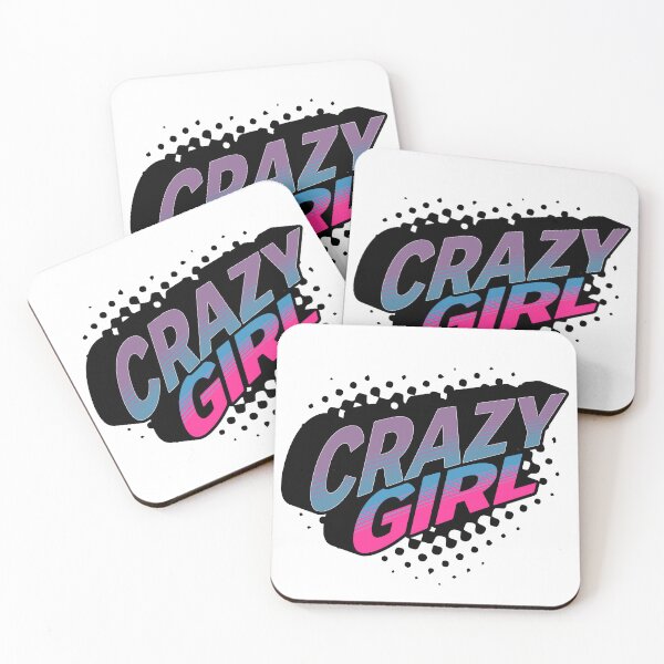 Item preview, Crazy Girl designed and sold by JonathanP514.