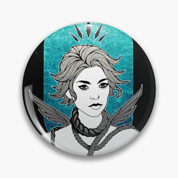 Item preview, Anime Non Binary Angel with Wings  designed and sold by ObsidianDaz.