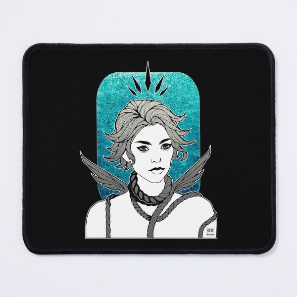 Item preview, Anime Non Binary Angel with Wings designed and sold by ObsidianDaz.