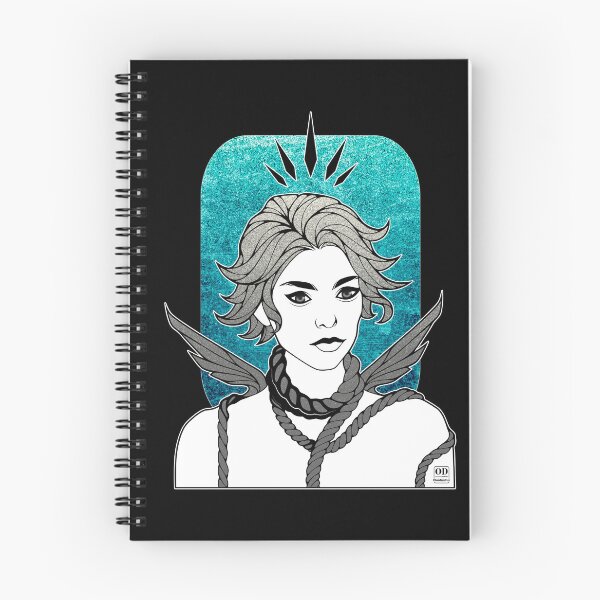 Item preview, Anime Non Binary Angel with Wings  designed and sold by ObsidianDaz.