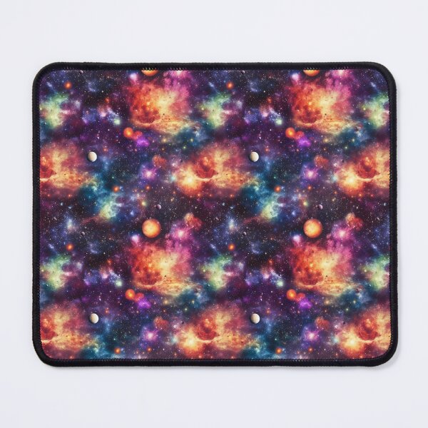Item preview, Universe pattern yellow designed and sold by Alessandro Remo Mazzoni Remotextiles.