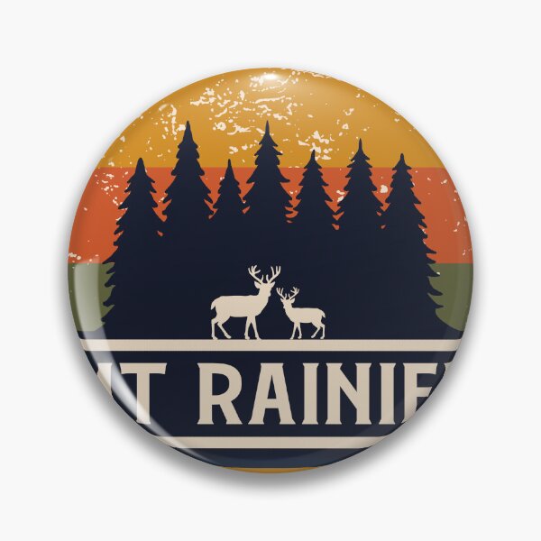 Item preview, Mt rainier National Park-Vintage designed and sold by Nature-spirit.