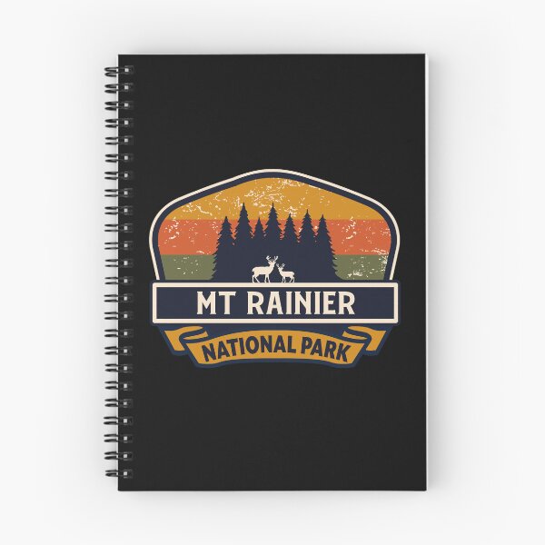Item preview, Mt rainier National Park-Vintage designed and sold by Nature-spirit.
