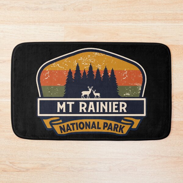 Item preview, Mt rainier National Park-Vintage designed and sold by Nature-spirit.