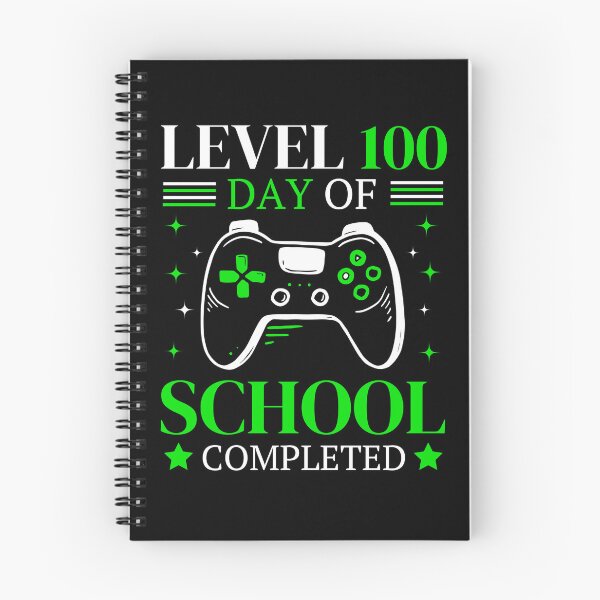 Item preview, Level 100 Days Of School Completed-Gamer 100th Day Gifts for boy designed and sold by tigger shop.