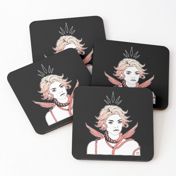 Item preview, Anime Non Binary Angel with Wings  designed and sold by ObsidianDaz.