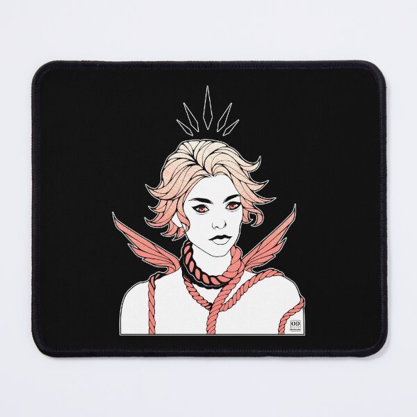 Item preview, Anime Non Binary Angel with Wings designed and sold by ObsidianDaz.