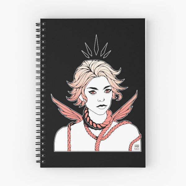 Item preview, Anime Non Binary Angel with Wings  designed and sold by ObsidianDaz.