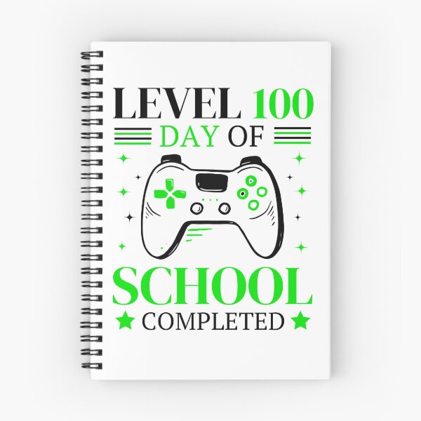 Item preview, Level 100 Days Of School Completed-Gamer 100th Day Gifts for boy designed and sold by tigger shop.
