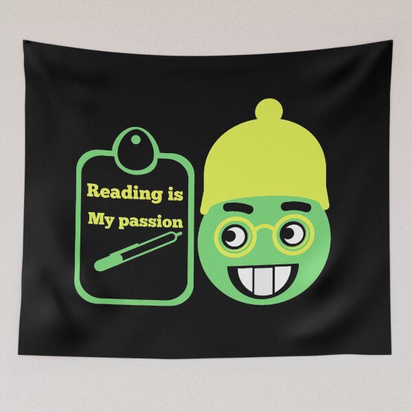 Item preview, Reading is My passion designed and sold by Nunaprettyshop.
