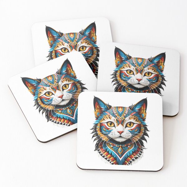 Item preview, Tribal Style Cat designed and sold by KeopsMurat.