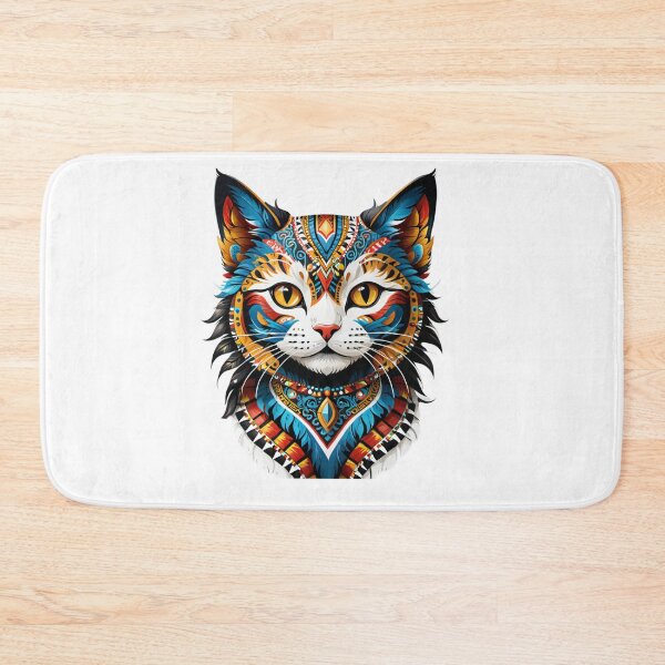 Item preview, Tribal Style Cat designed and sold by KeopsMurat.