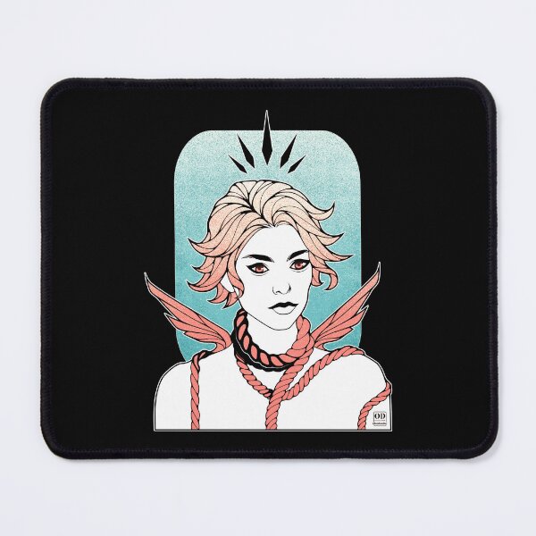 Item preview, Anime Non Binary Angel with Wings designed and sold by ObsidianDaz.
