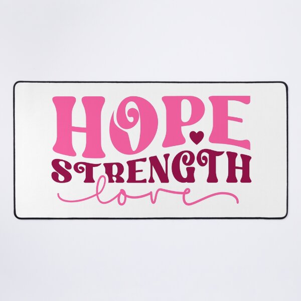 Item preview, Hope Strength Love Inspirational Quote designed and sold by Jeallan Designs.