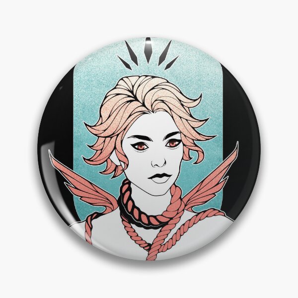 Item preview, Anime Non Binary Angel with Wings  designed and sold by ObsidianDaz.
