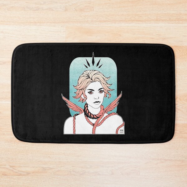 Item preview, Anime Non Binary Angel with Wings  designed and sold by ObsidianDaz.