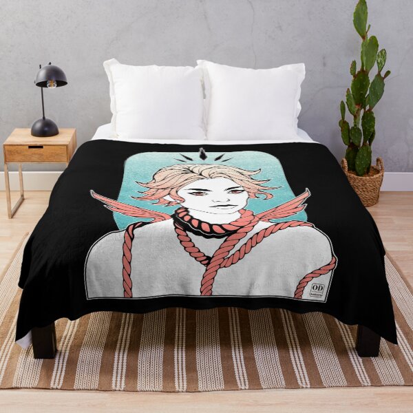 Item preview, Anime Non Binary Angel with Wings  designed and sold by ObsidianDaz.
