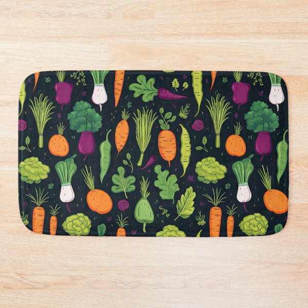 Item preview, eat your veggies pattern designed and sold by ptMaker.