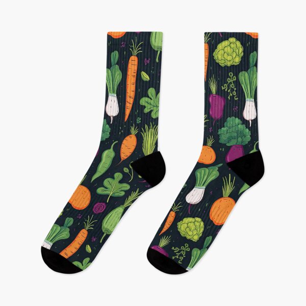 Item preview, eat your veggies pattern designed and sold by ptMaker.