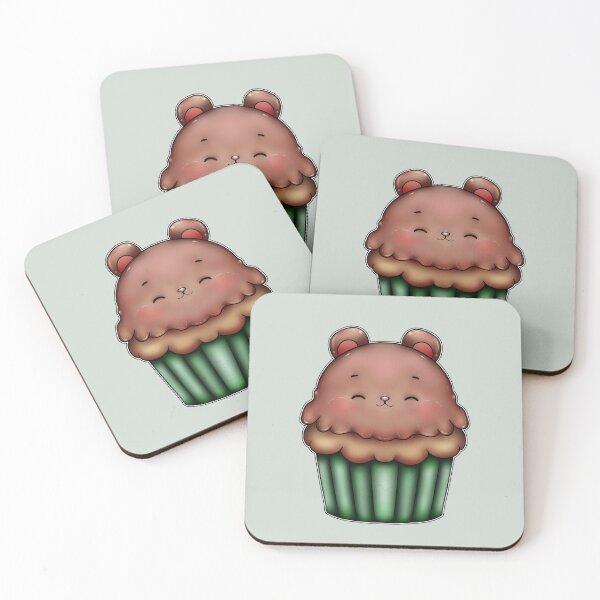 Artikelvorschau, Cupcake-Teddy entworfen und verkauft von Drawersofdraw.