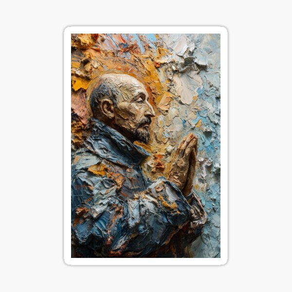 Item preview, Spiritual Contemplation - Saint Ignatius of Loyola Phone Case designed and sold by Nicholas Panek.